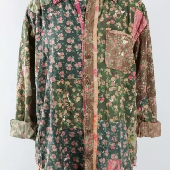 MAGNOLIA PEARL  Piecewise Landes Shirt Top 1805 Agustin NWT - Picture 3 of 10